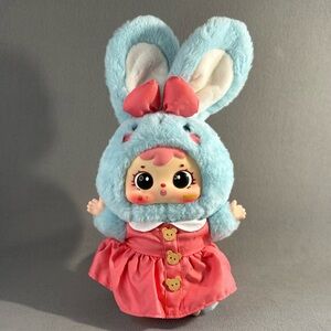 Confirmed - Authentic Samuel 400% Cute And Soft Rabbit - Blue Rabbit